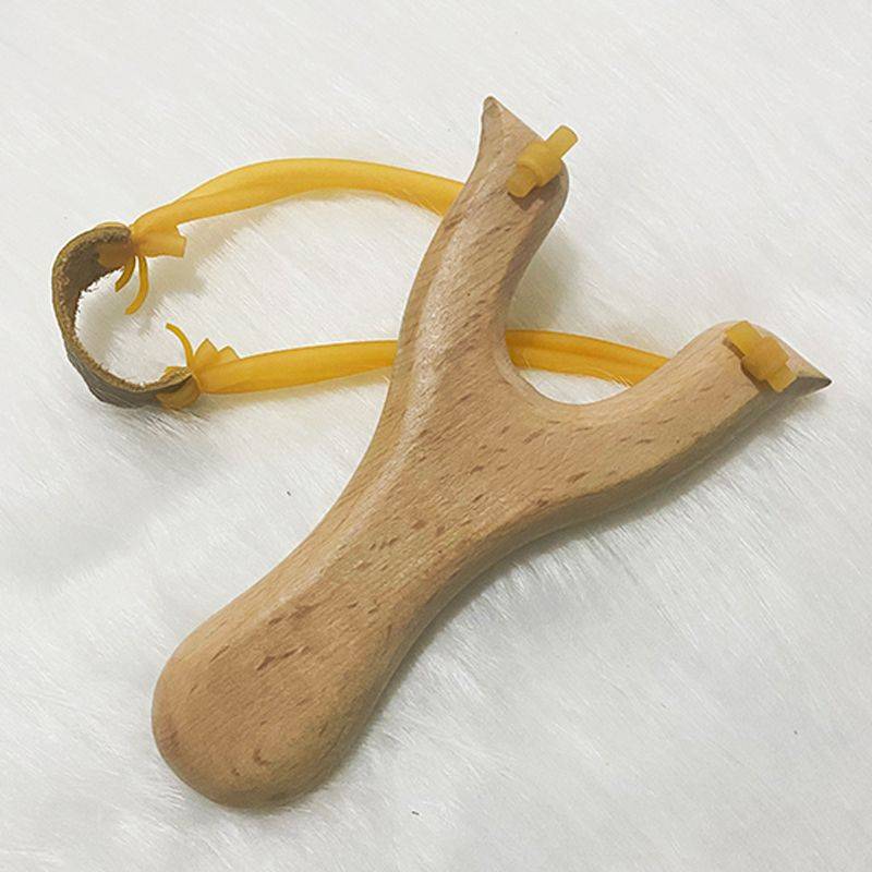 It's a log single slingshot